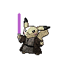 Metallic Pikachu (Jedi)